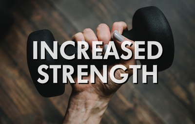 Increased Strength Barbell In Hand Lifting Weight