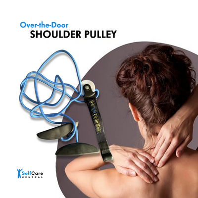 Over-The-Door Shoulder Pulley System Shoulder Neck Pain Rehab SelfCare Central 