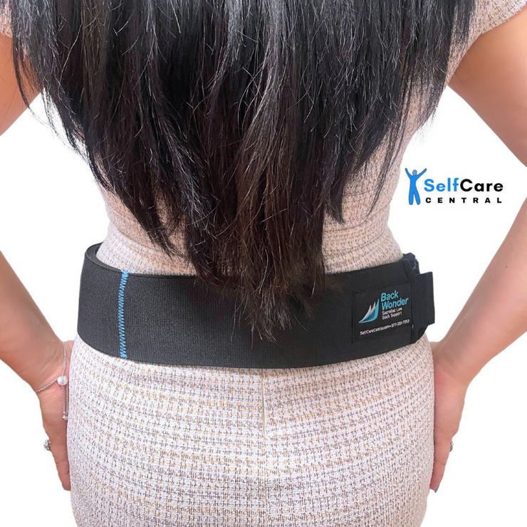 Back Wonder Sacroiliac Support Belt for SI Joint Pain Relief - Reduce Lower Back Discomfort