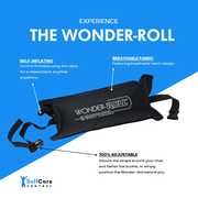 Wonder-Roll Inflating Lumbar Support Pillow