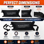Wonder-Roll Inflating Lumbar Support Pillow