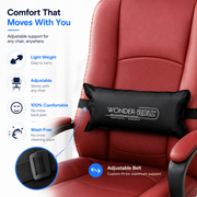 Wonder-Roll Inflating Lumbar Support Pillow